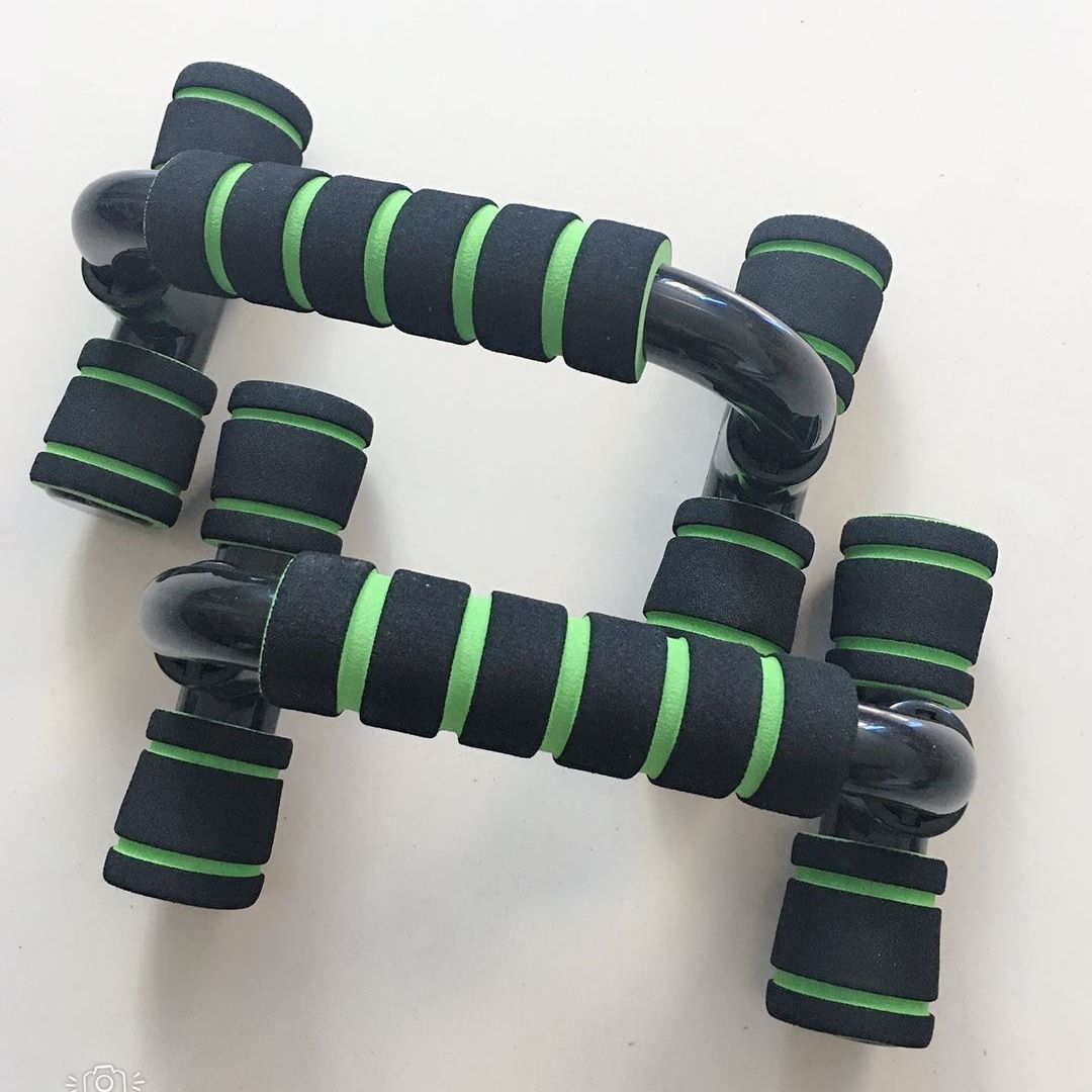 H-shaped Push-up Stand Sponge Hand Grip – Fitness Chest Trainer