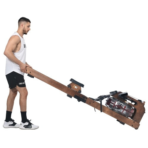 Holzernes Indoor-Heimfitness Rudergerat