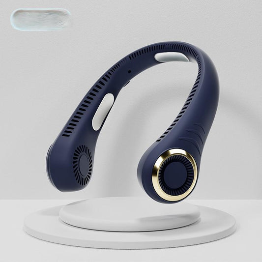 Turbine Neck Fan – Portable 3-Speed Cooling for Outdoor Sports
