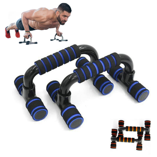 H-shaped Push-up Stand Sponge Hand Grip – Fitness Chest Trainer