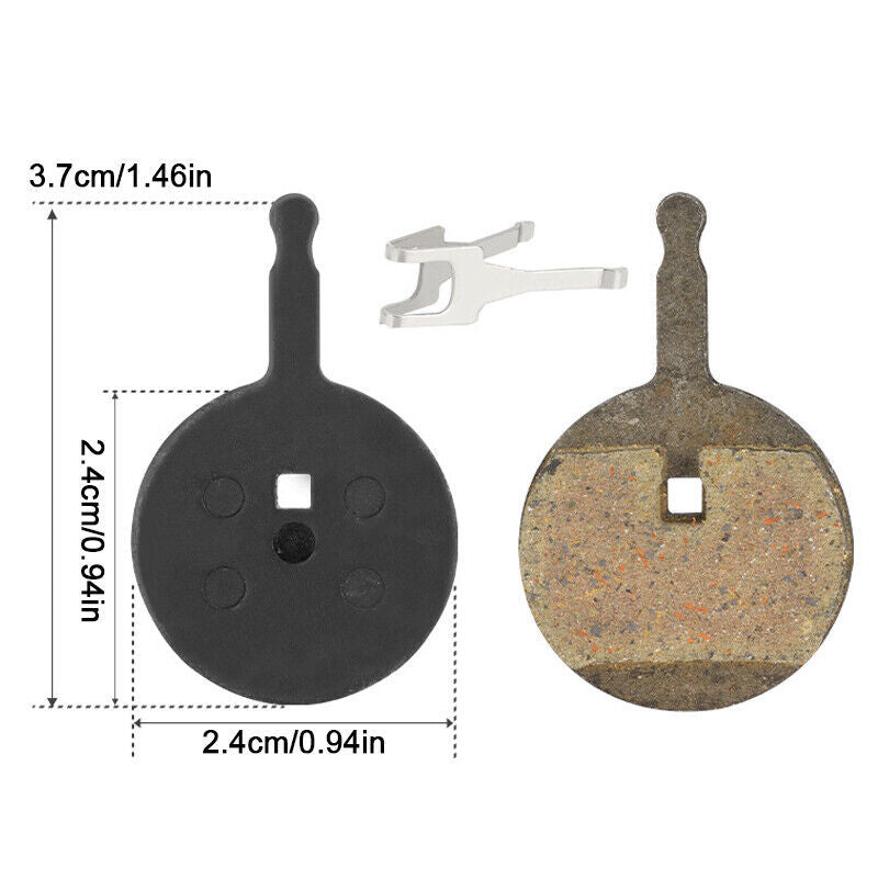 4 Pairs Bicycle Bike Disc Brake Pads Compatible With Avid Mechanical BB5, CSC UK