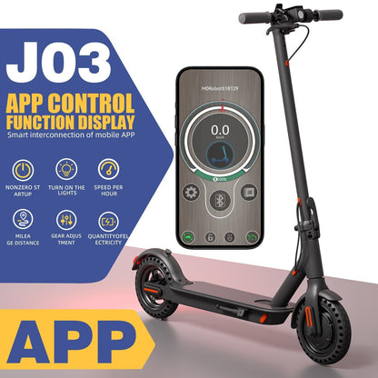 App-Controlled Smart Electric Scooter – 350W, 25km/h, 35km Range
