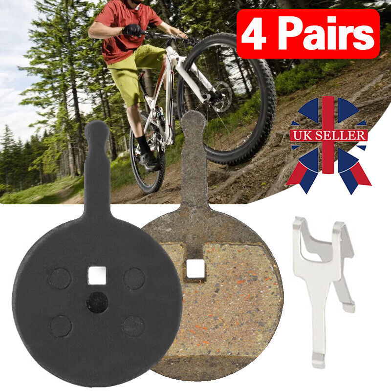 4 Pairs Bicycle Bike Disc Brake Pads Compatible With Avid Mechanical BB5, CSC UK