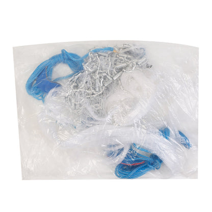 6FT/8FT Radius Fishing Cast Net – Heavy Duty Bait Trap with Chain Sinker