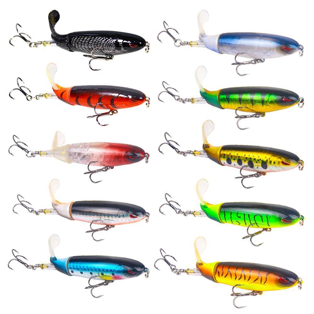 20-Piece Topwater Fishing Lure Set – 13g/35g Poppers for Bass & Pike
