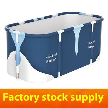 Foldable Bath Bucket Household Thickened Installation-free