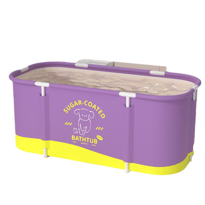 Foldable Bath Bucket Household Thickened Installation-free