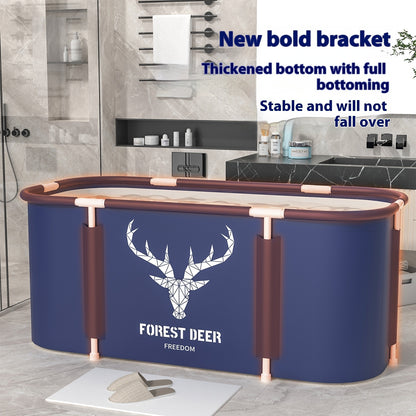 Foldable Bath Bucket Household Thickened Installation-free